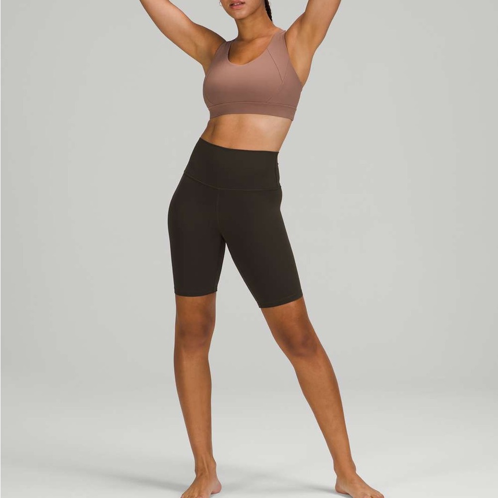 Lululemon Align Shorts 8” in Dark Olive size 6